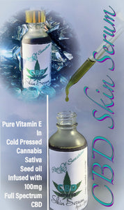 100mg CBD Vitamin E Skin Serum