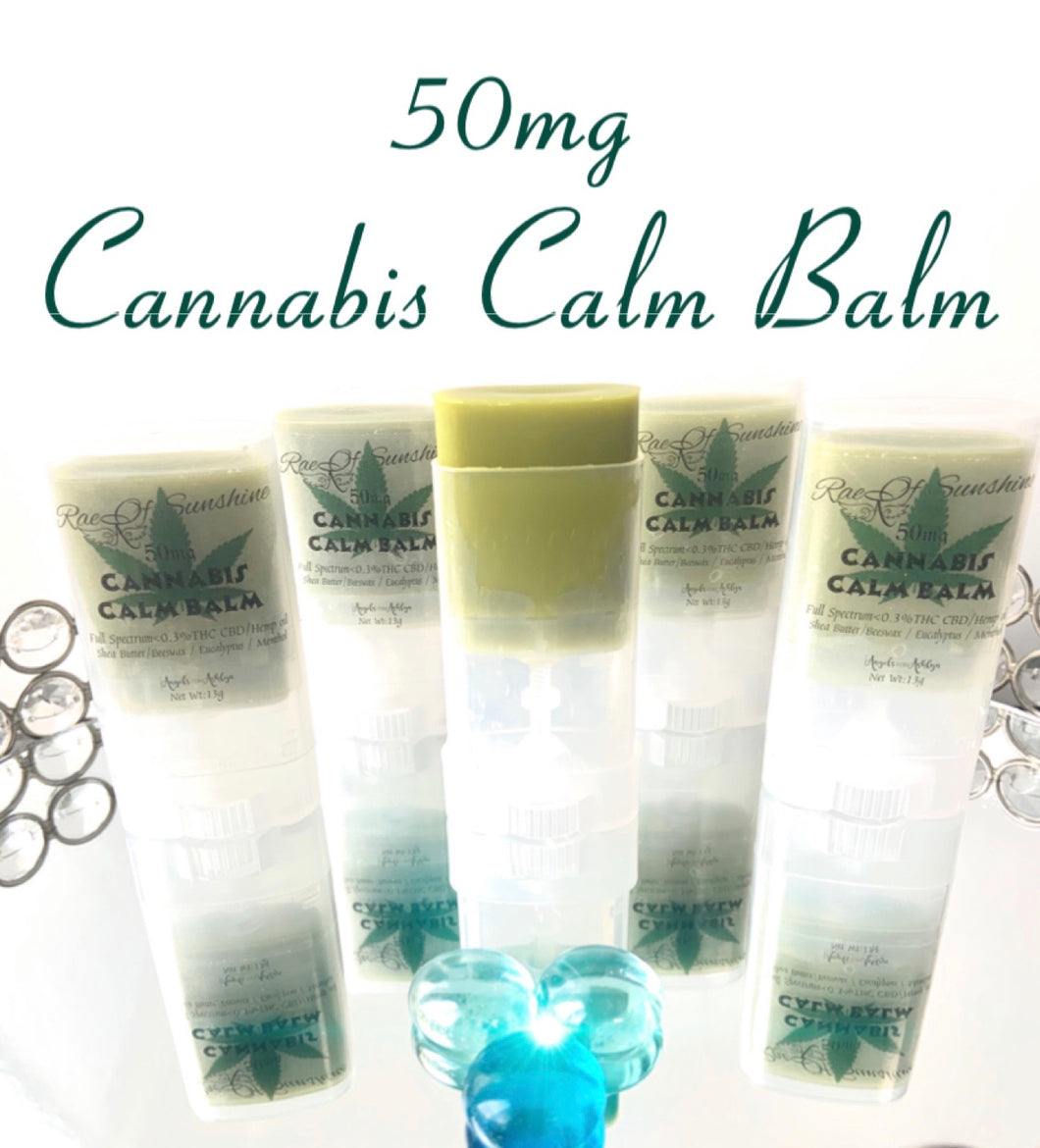 50mg Cannabis Calm Balm Bar